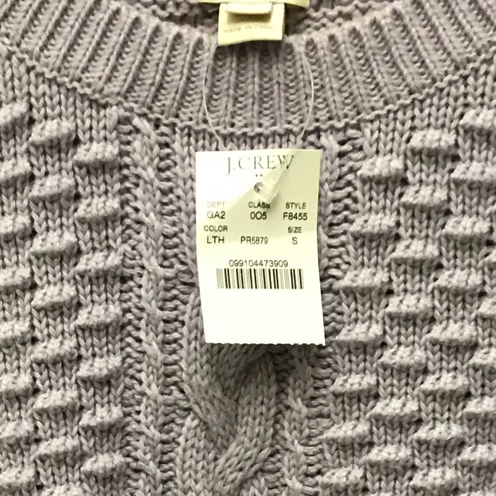 Women’s small cable knit sweater - Picture 2 of 2